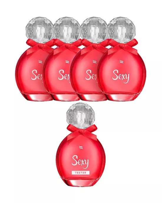 SexySetTester4PerfumesObsessiveSexy30ml