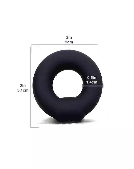 Thick Silicone Cock Ring