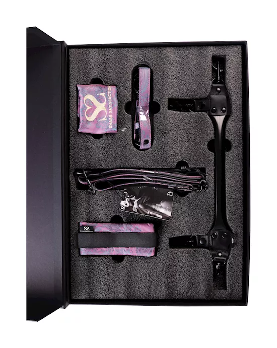 Bound Luxury Collar And Leash Bondage Set
