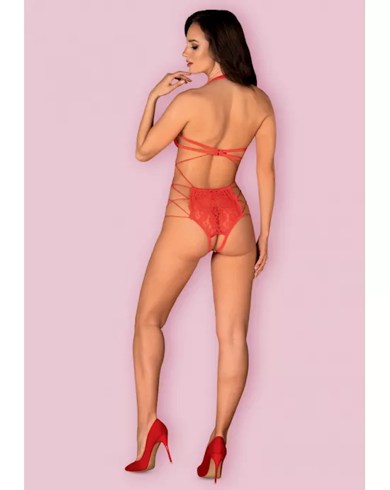 Obsessive Rediosa - Crotchless Teddy