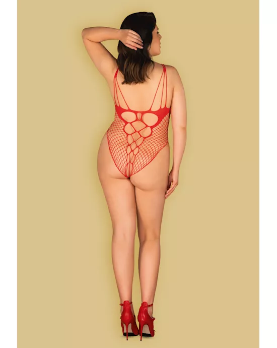 Obsessive B133 - Crotchless Teddy