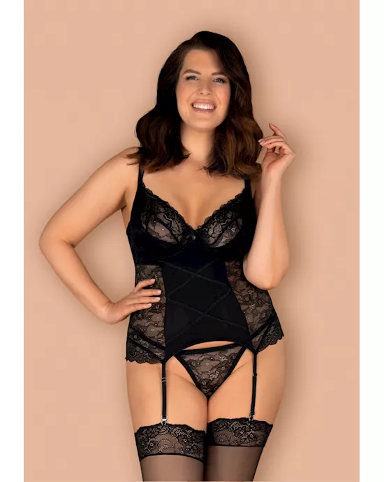 Obsessive Laurise - Corset And Thong