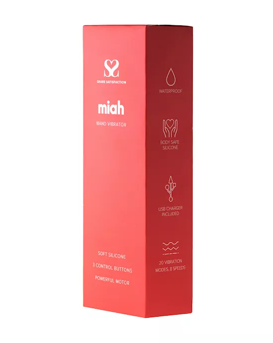 Share Satisfaction Miah Wand Vibrator