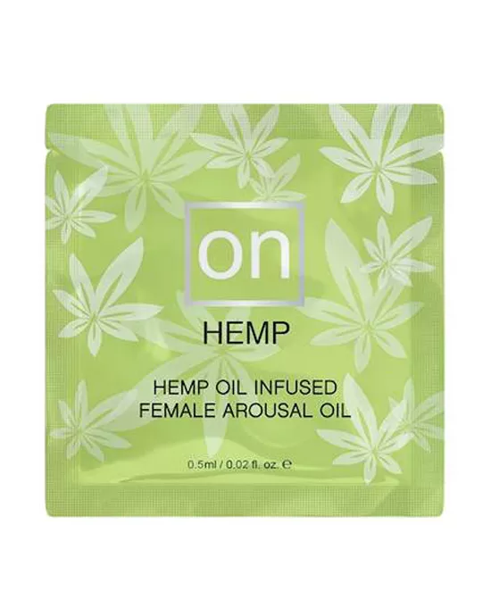 OnforHerArousalOilHEMPSingleUseAmpoule