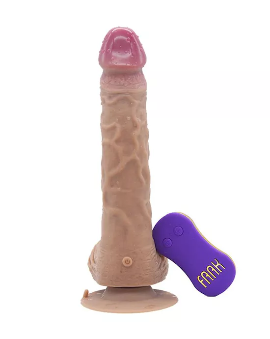 Lifelike Remote Vibrating Dildo