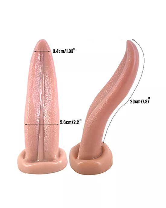 Tongue Dildo Plug