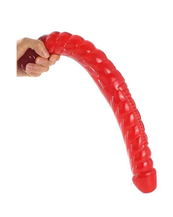 Ribbed Double Ended Dildo
