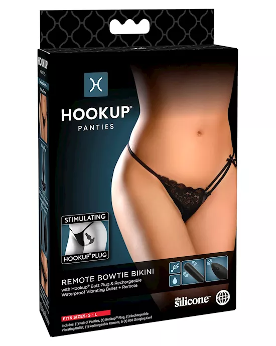 ClearingNEVERSOLDHookupPantiesRemoteBowtieBikini