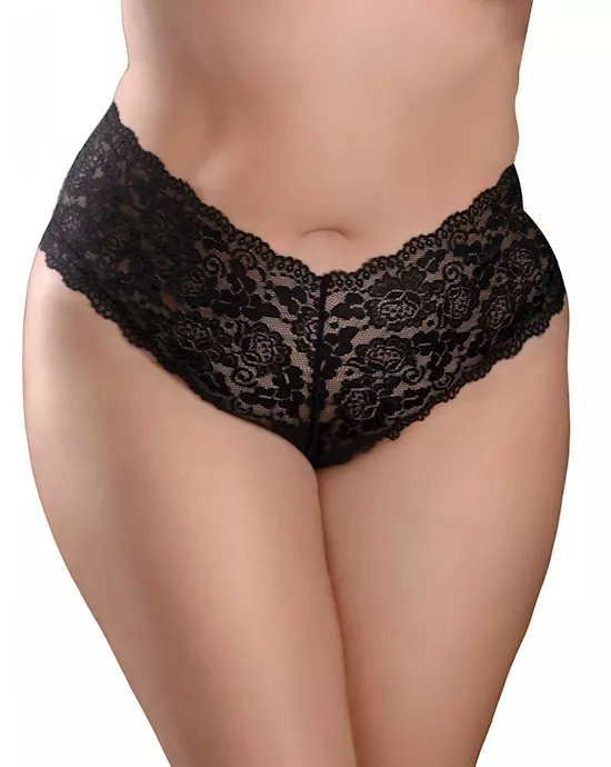 Hookup Panties Pleasure Pearl Boy Shorts - Os/xl