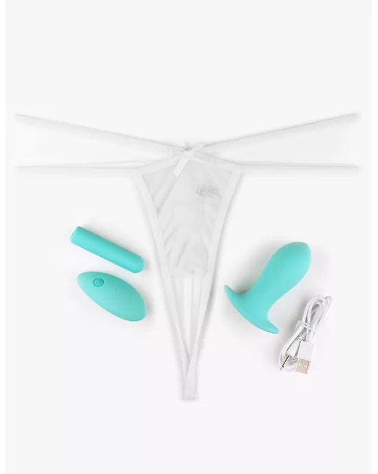 Hookup Panties Remote Bow-tie G-string