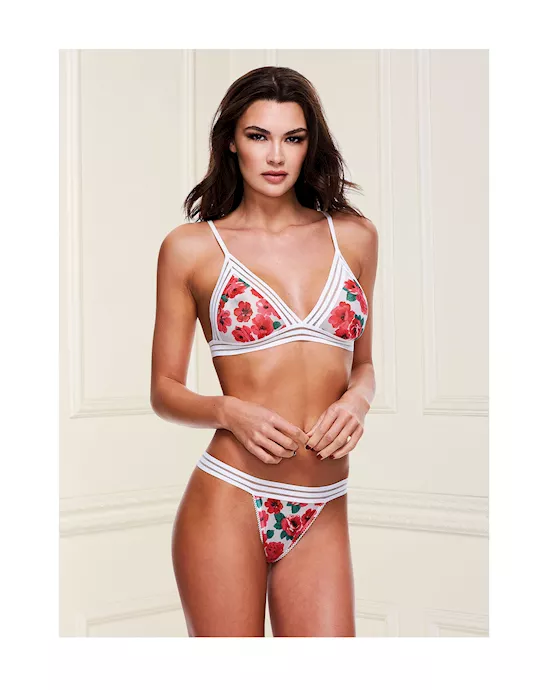 FLORALLACEBRASETOPENBACKPANTY