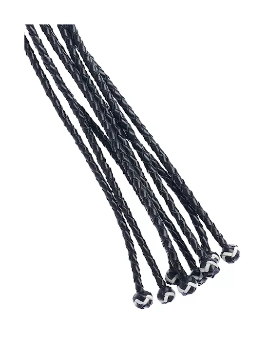 Bound X Braided Leather Cat O Nine Tails