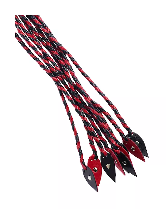 Bound X Leather Leaf Stud Tip Cat O Nine Tails