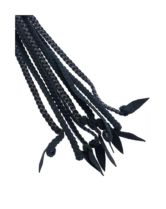 Bound X Braided Calf Leather Flogger