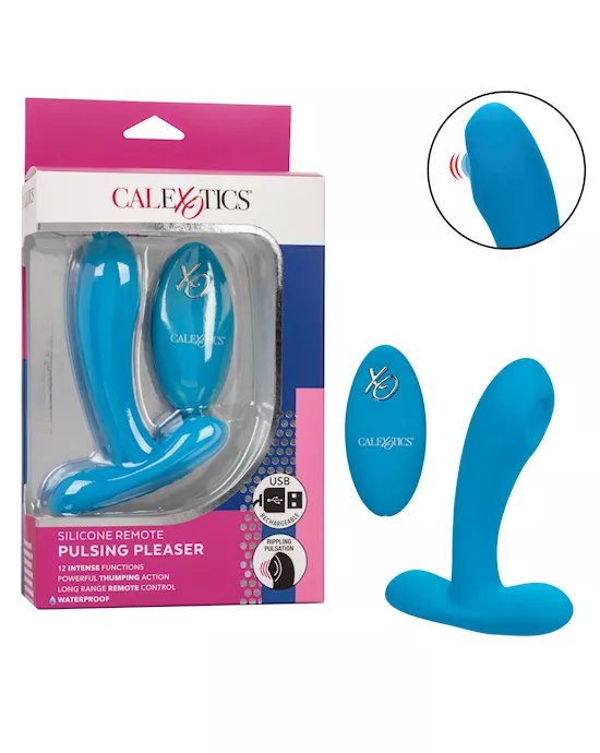 Silicone Remote Pulsing Pleaser