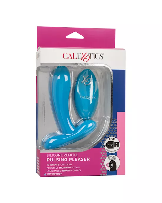 Silicone Remote Pulsing Pleaser