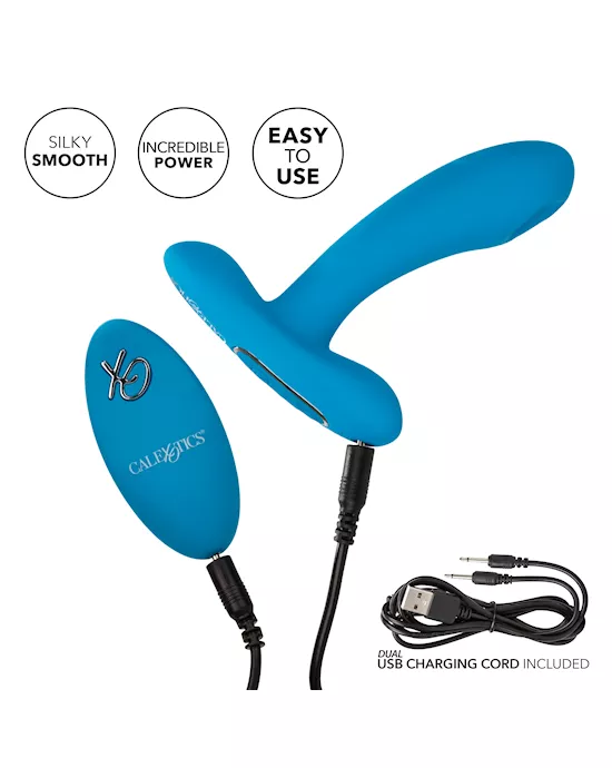 Silicone Remote Pulsing Pleaser