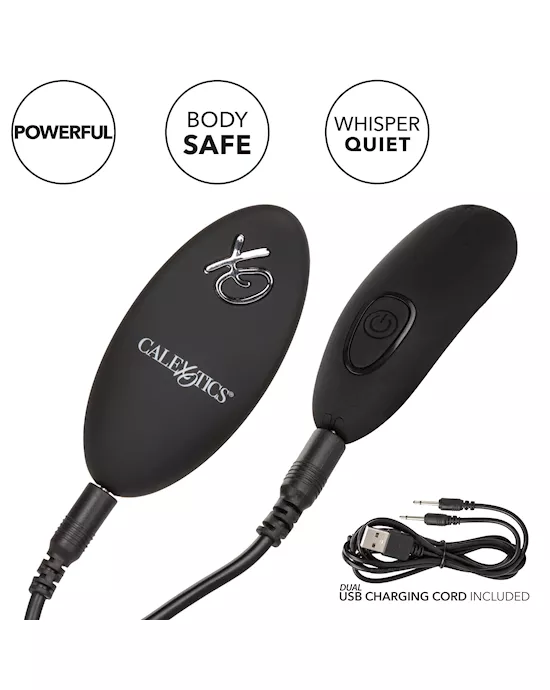 Remote Control Lace Thong Set - One Size