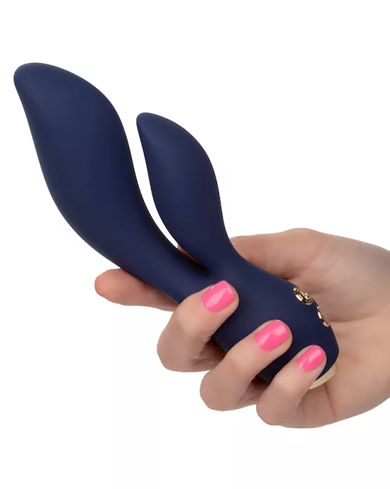 Chic Lilac Rabbit Vibrator - 7 Inch