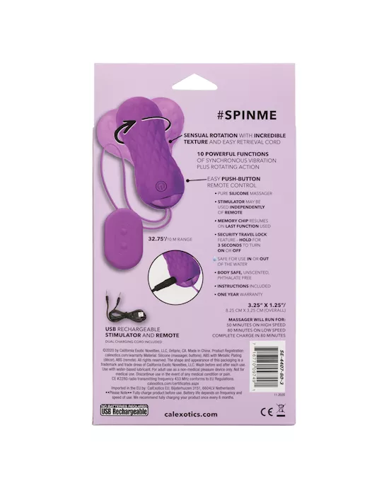 Slay Spinme Vibrating Kegel