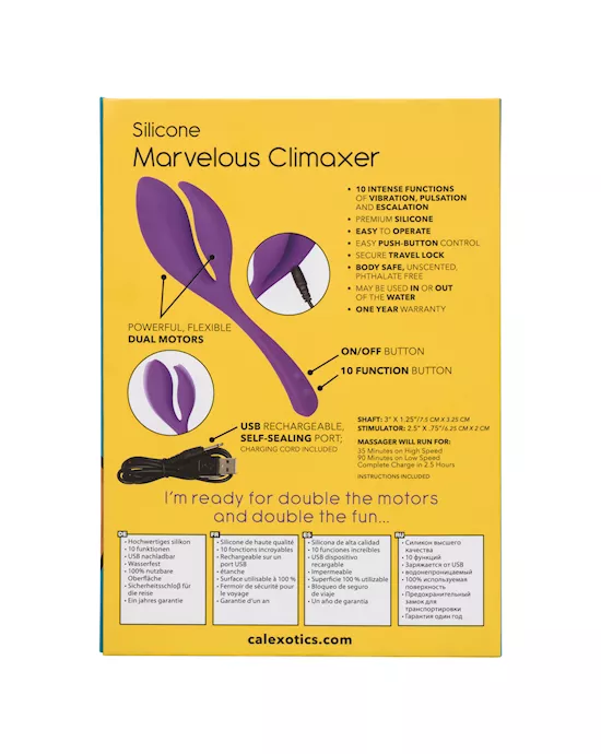 Mini Marvels Silicone Marvelous Climaxer