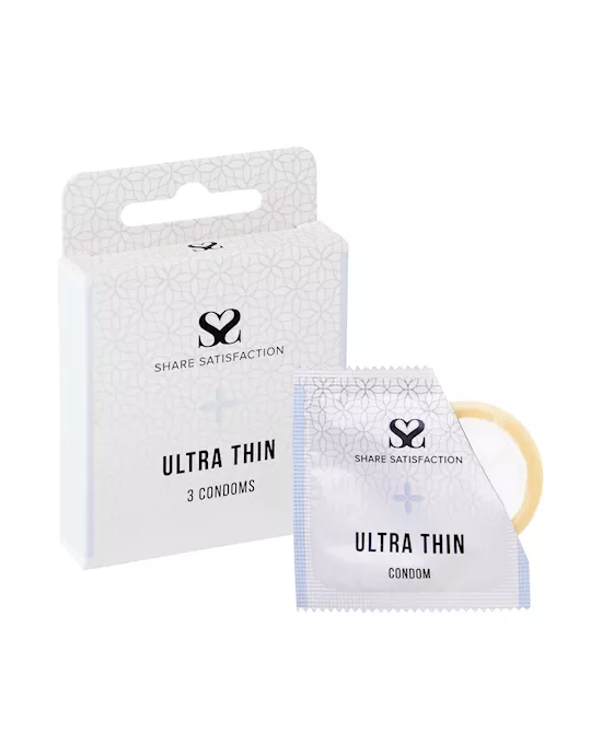 ShareSatisfactionUltraThinCondom-3pack