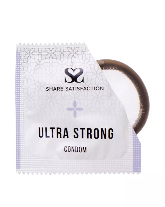 Share Satisfaction Ultra Strong Condom - 3 Pack