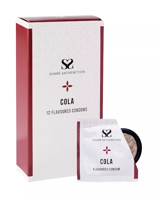 ShareSatisfactionColaFlavouredCondoms-12pack