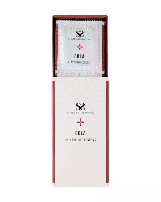 Share Satisfaction Cola Flavoured Condoms - 12 Pack