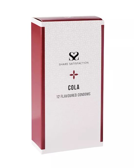 Share Satisfaction Cola Flavoured Condoms - 12 Pack