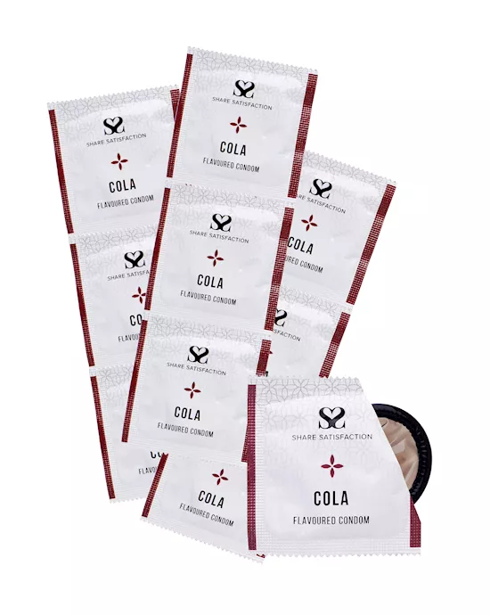 ShareSatisfactionColaFlavouredCondoms-bulkpack50100500
