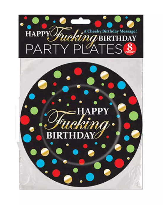 HappyFuckingBirthdayPlates
