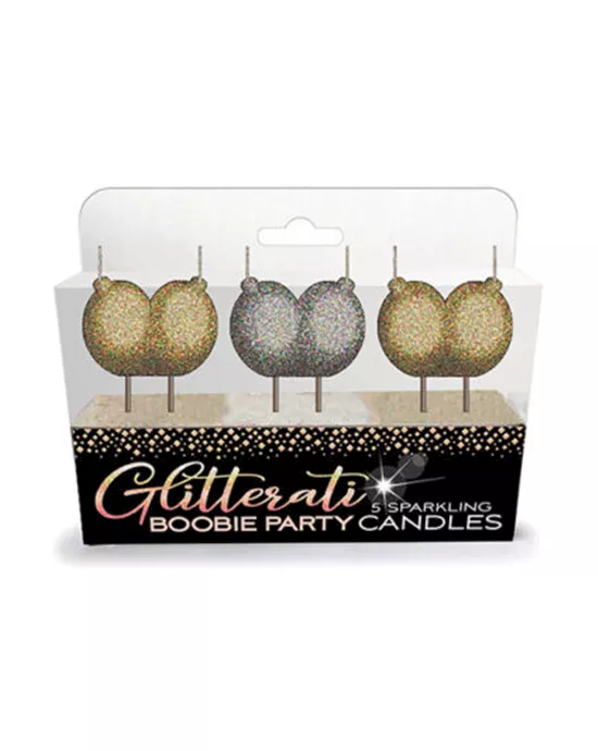 GlitteratiBoobieCandleSet