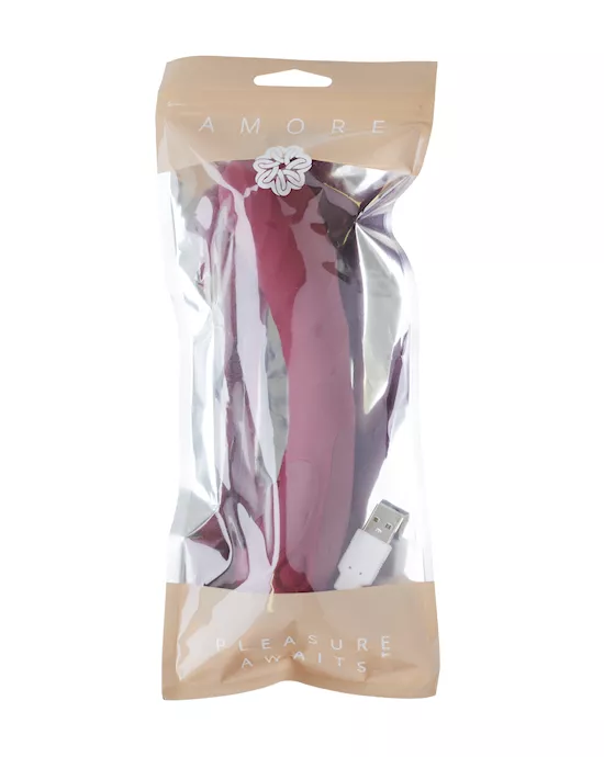 Amore Textured Curve Vibrator
