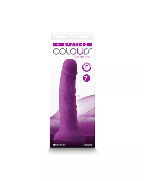 Colours Pleasures Vibrating Dildo