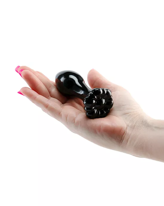 Crystal Flower Butt Plug