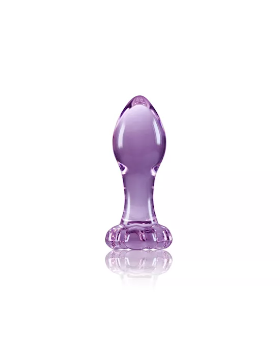 Crystal Flower Butt Plug