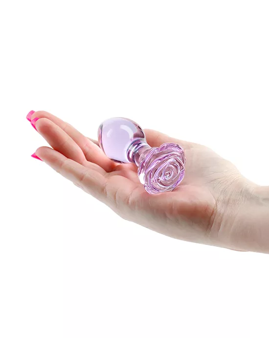 Crystal Rose Butt Plug