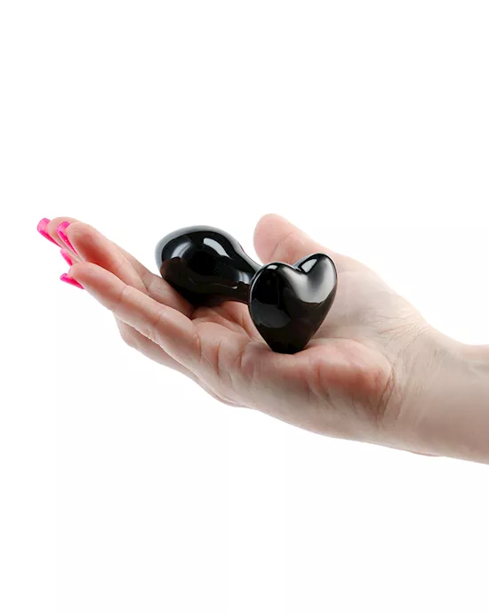 Crystal Heart Butt Plug
