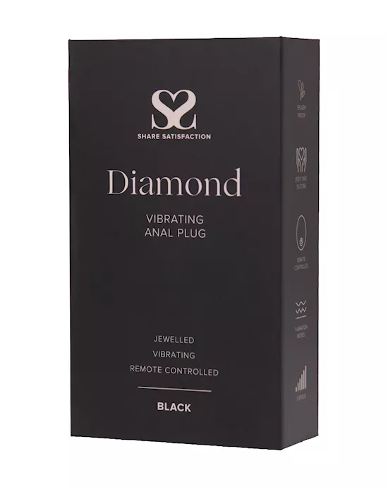 Share Satisfaction Diamond Vibrating Plug