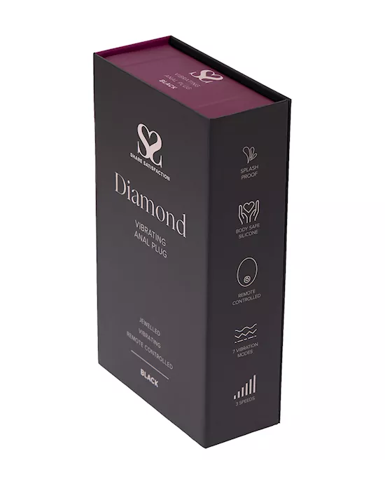 Share Satisfaction Diamond Vibrating Plug
