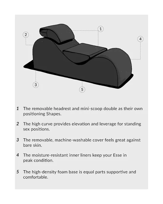 Liberator Esse Chaise Sex Chair