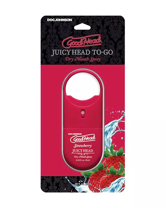 Goodhead Juicy Head Dry Mouth Spray To-go Strawberry