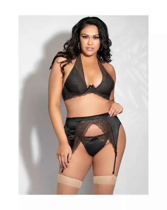 Drama Queen 3-piece Bra Set