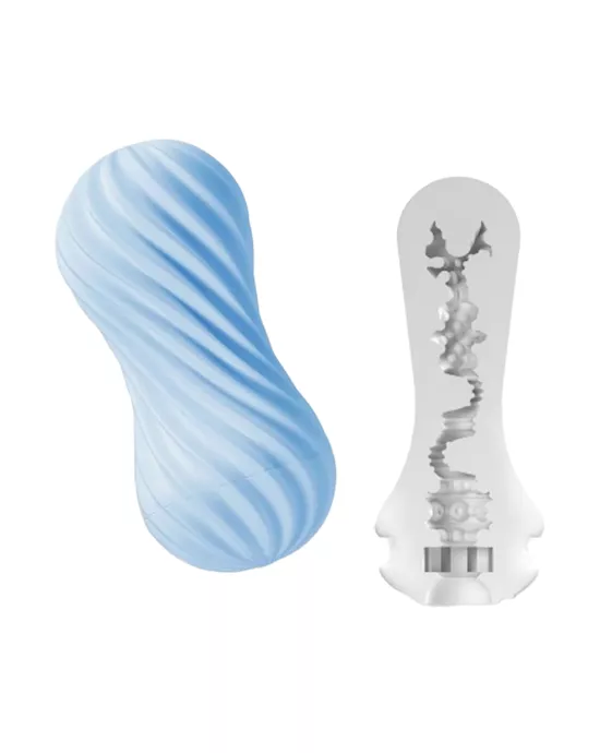 Tenga Flex Bubbly Blue Masturbator