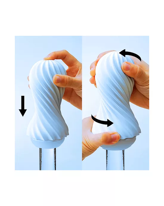 Tenga Flex Bubbly Blue Masturbator