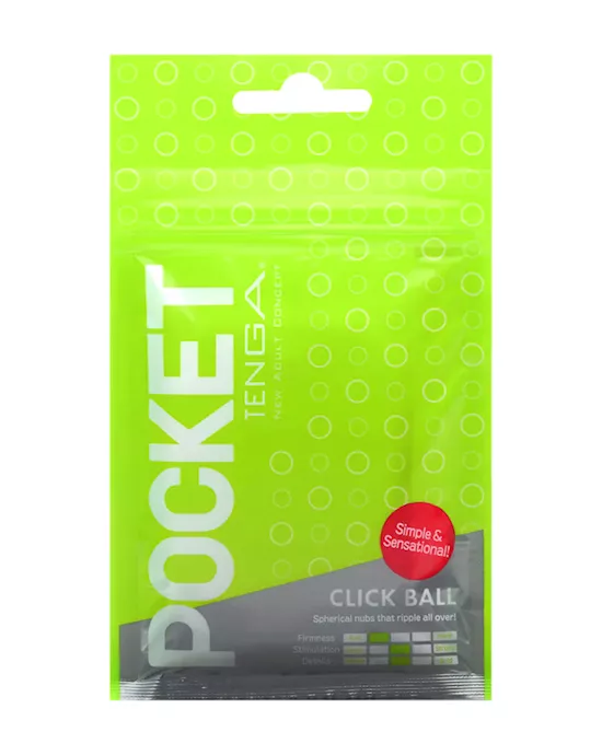 Pocket Tenga Click Ball Stroker