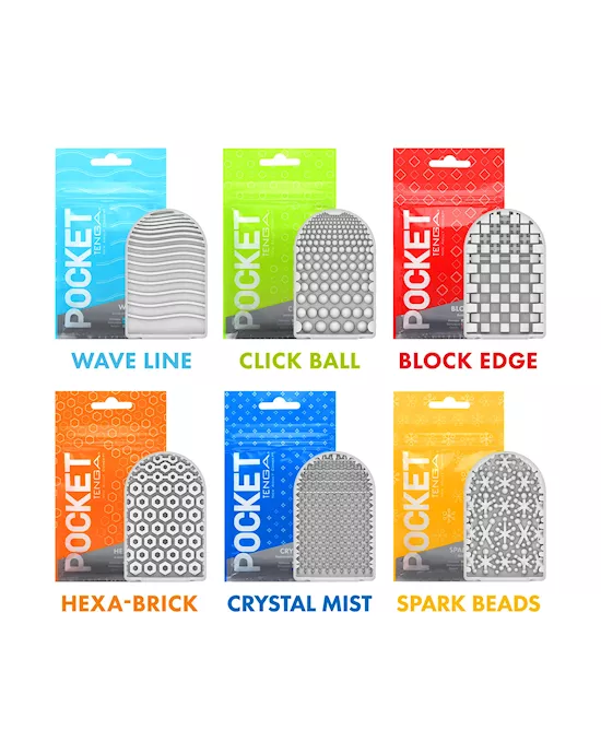 Pocket Tenga Spark Beads Stroker