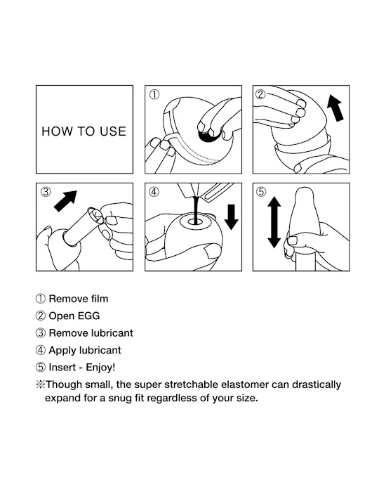 Tenga Egg Stroker Brush