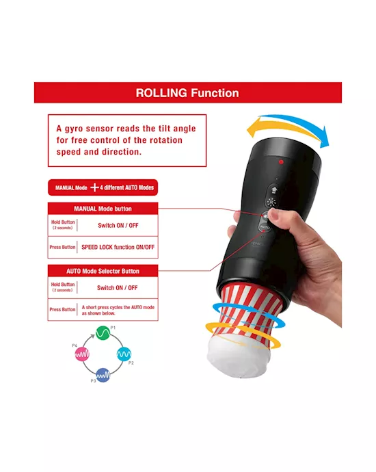 Tenga Vacuum Gyro Roller Masturbator